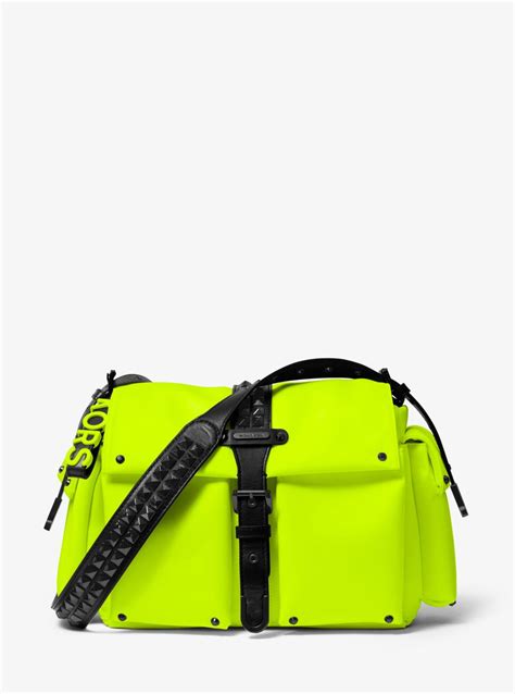 Michael Michael Kors, Olivia Large Studded Neon Satin 